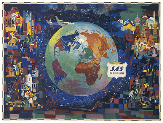 SAS Global Airline, globe