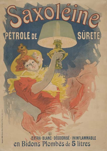 Saxoleine Petrole de Surete Extra Blanc Deodorise, woman in red