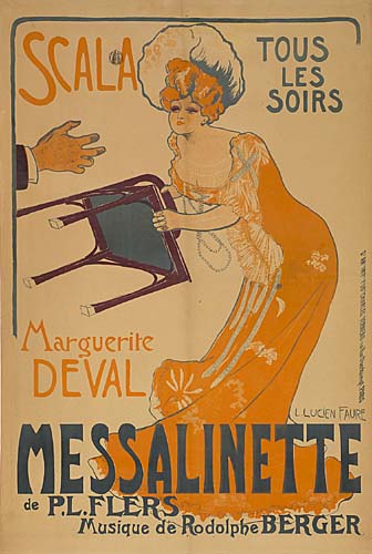 Scala Tous les Soirs, Messalinette, woman in yellow