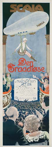 Den Traadiose, long poster, Scala