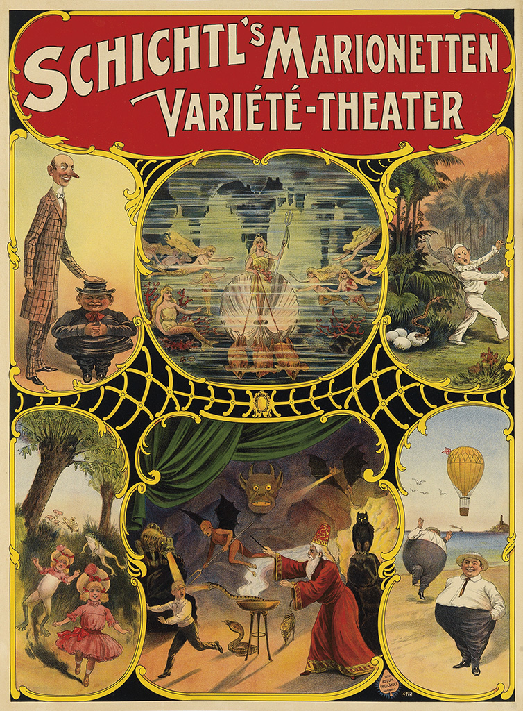 Schichtl’s Marionetten Variete Theater, photographs