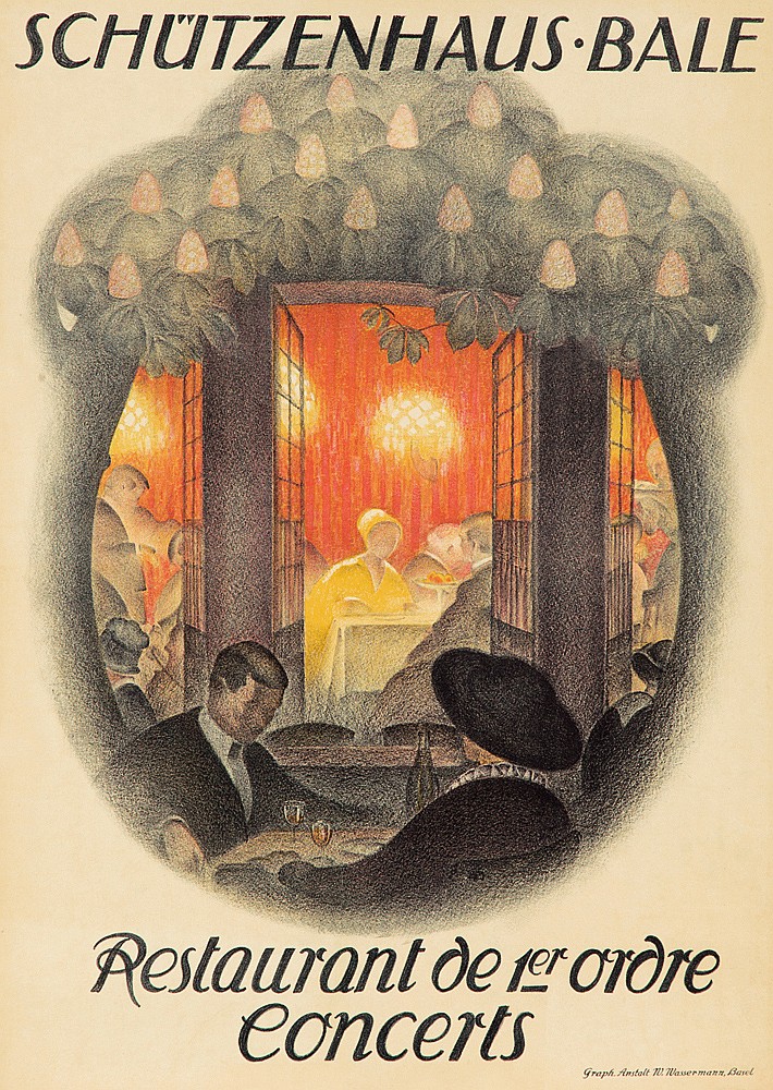 Restaurant de 1er Ordre Concerts, restaurant scene