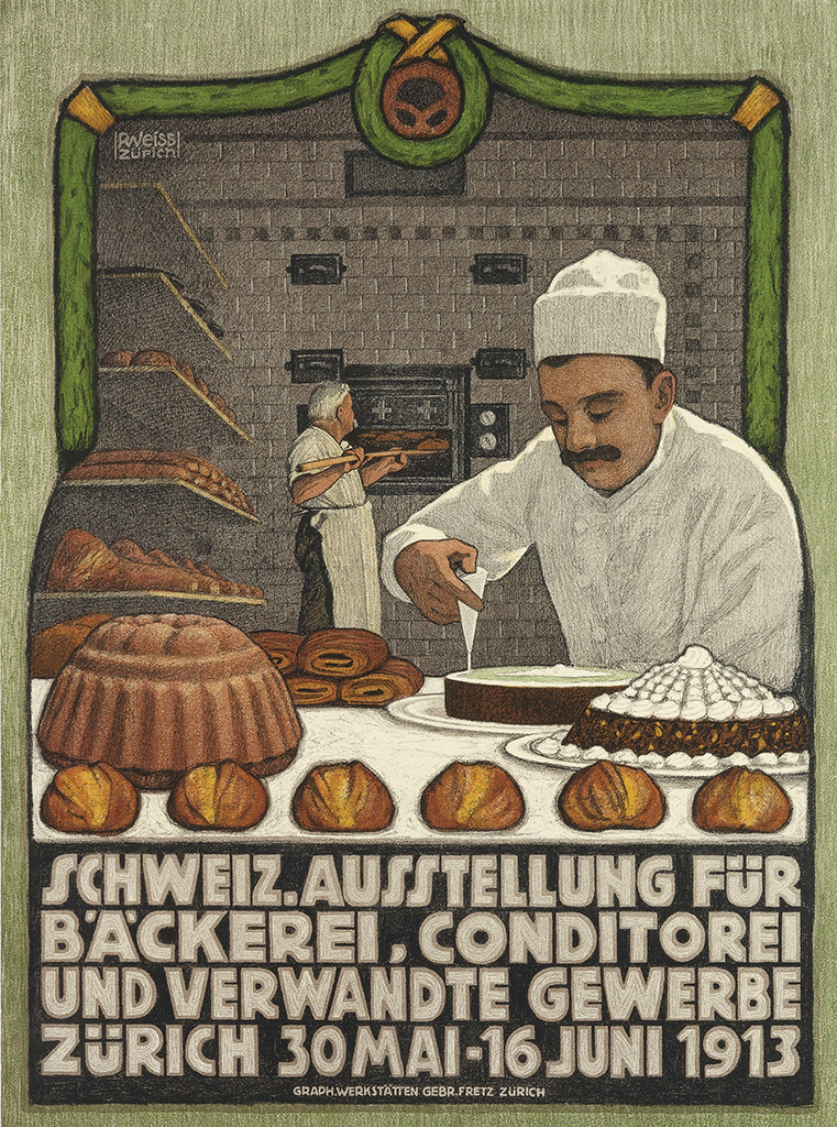 Schweiz Ausstellung Fur Backerei Conditorei, chefs