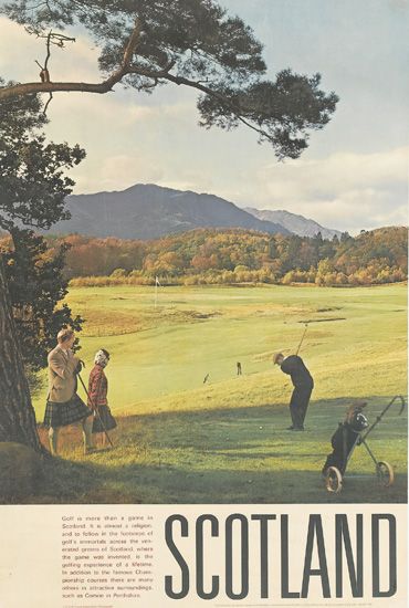 Scotland, golf