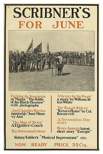 Scribner’s for June, troops and flags