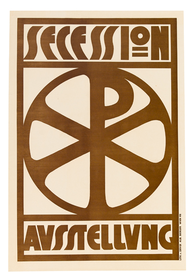 Secession Ausstellung, brown design