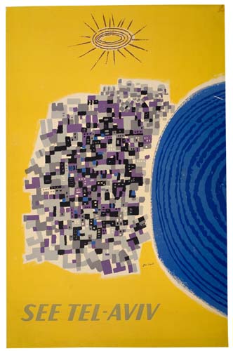 See Tel-Aviv, yellow poster