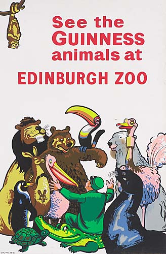 See the Guinness animals at Edinburgh Zoo, animals