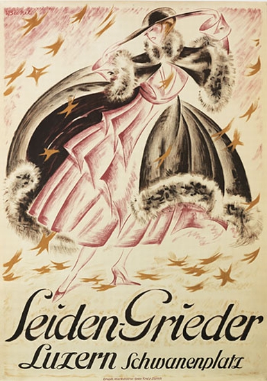 Seiden Grieder, woman in pink