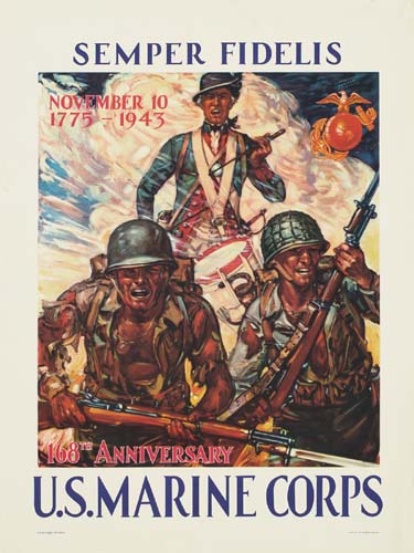 Semper Fidelis U.S. Marine Corps, soldiers