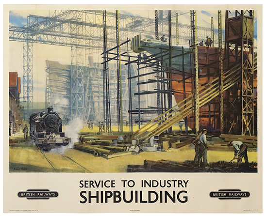 Service to Industry Shipbuilding, British Railways, industrial