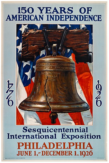 Sesquicentennial International Exposition Philadelphia, liberty bell