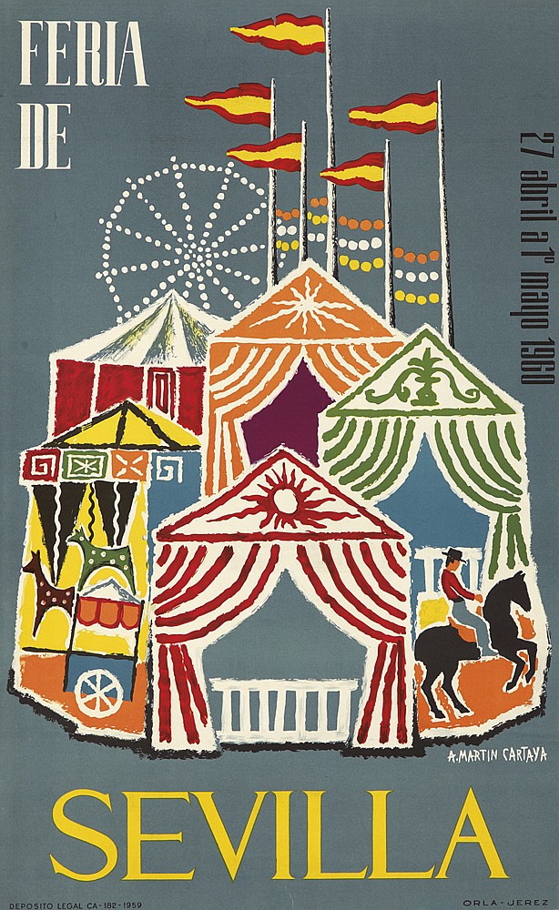 Sevilla, Feria de, tents