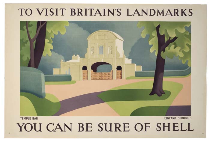 To Visit Britain’s Landmarks, You Can Be Sure of Shell, white stone building