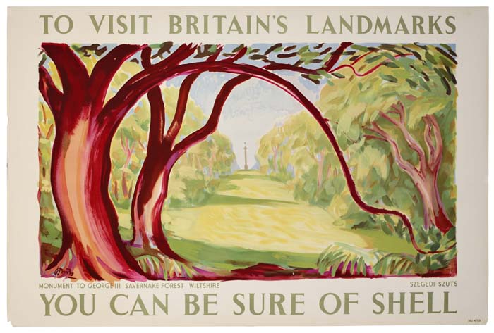 To Visit Britain’s Landmarks, You Can Be Sure of Shell, trees