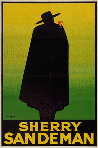 Sherry Sandeman, man in cape