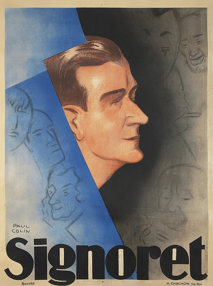 Signoret, man’s profile