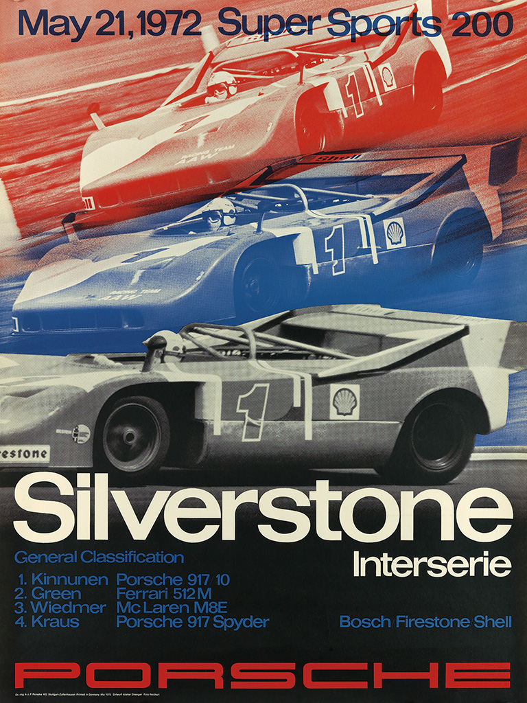 Silverstone Interserie, grey car