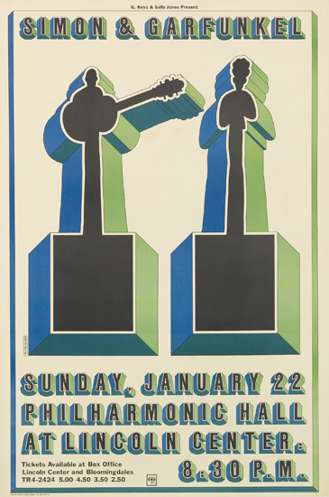 Simon and Garfunkel, Sunday, January 22, performers