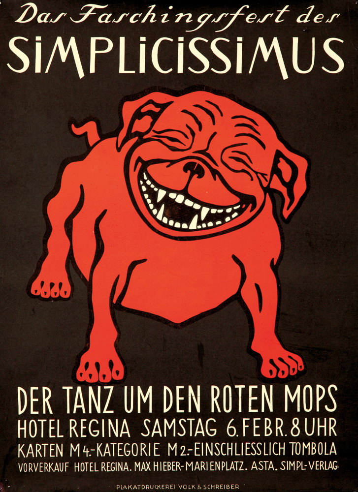 Das Faschingsfest des Simplicissimus, red dog