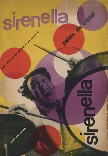 Sirenella, man plays drums