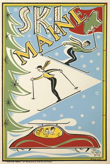 Ski Maine, skiers