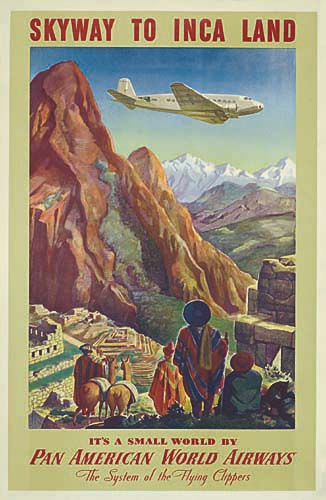 Skyway to Inca Land, Pan American World Airways, ancient ruins