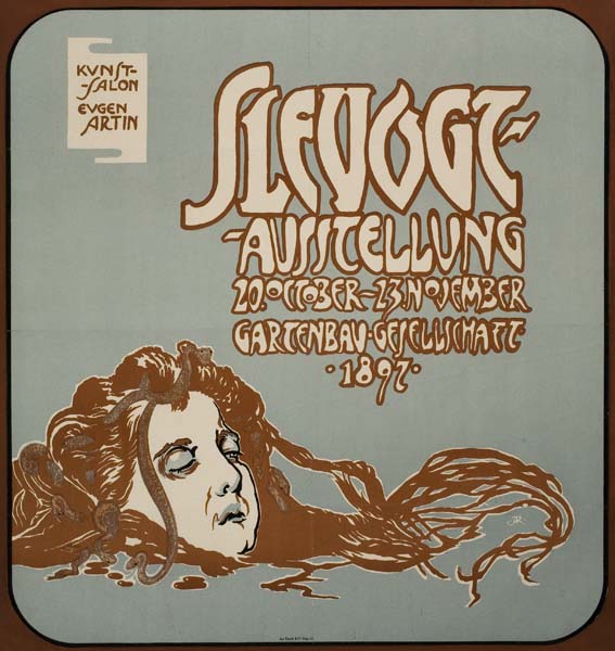 Slevogt Ausstellung, drowning woman