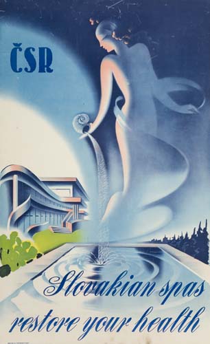 Slovakian Spas Restore Your Health, CSR, statues