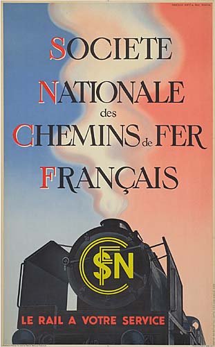 Societe National des Chemins de Fer Francais, black train