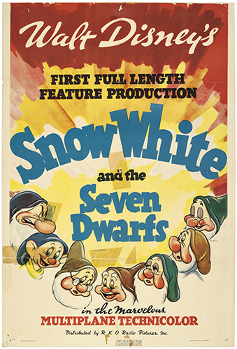 Walt Disney’s Snow White and The Seven Dwarfs, movie poster