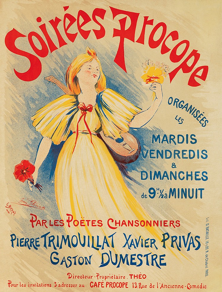 Soirees Procope, Soirees Procope, woman in yellow