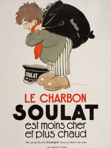 Le Charbon Soulat, boy in stripes