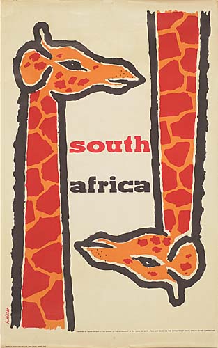 South Africa, giraffes