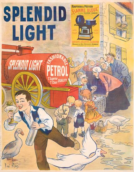 Splendid Light, red train