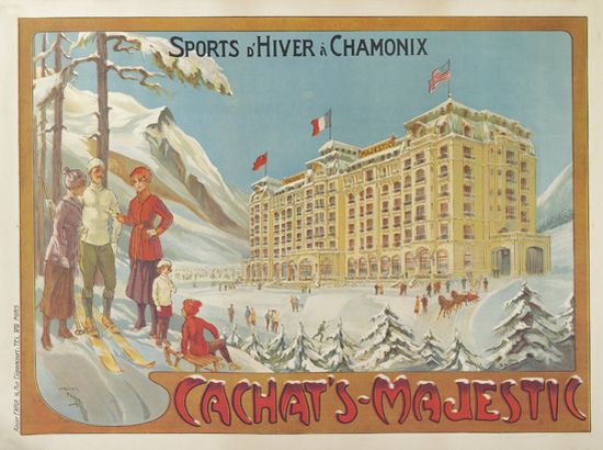 Cachat’s Majestic, large hotel building