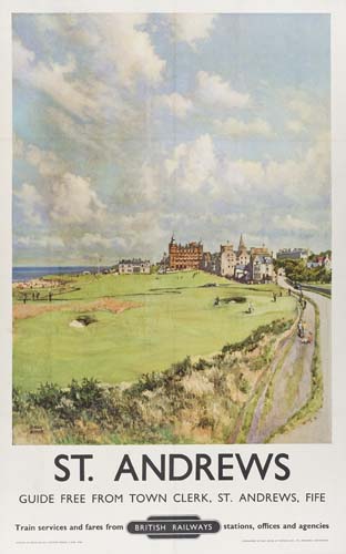 St. Andrews, British Railways, large buildings