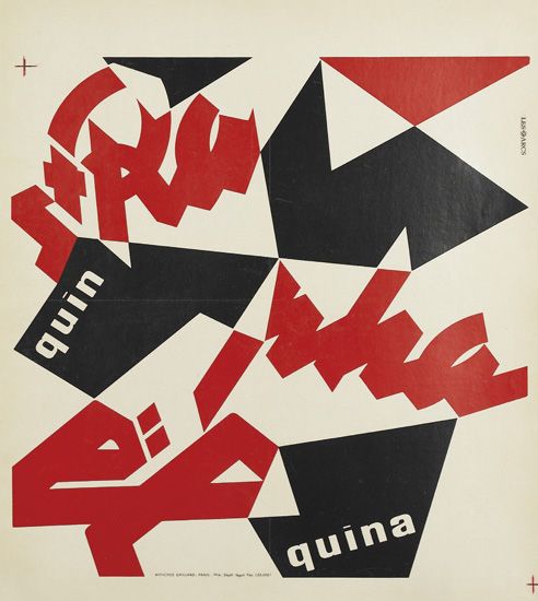 St. Raphael Quin Quina, abstract art