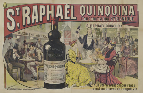 St. Raphael Quinquina Consommation, bottle of wine
