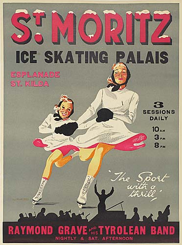 St. Mortiz Ice Skating Palais, ice dancers