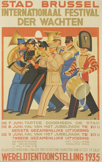 Stad Brussel Internationaal Festival der Wachten, band