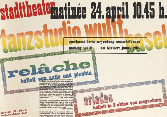 Stadttheater Matinee 24, rainbow words