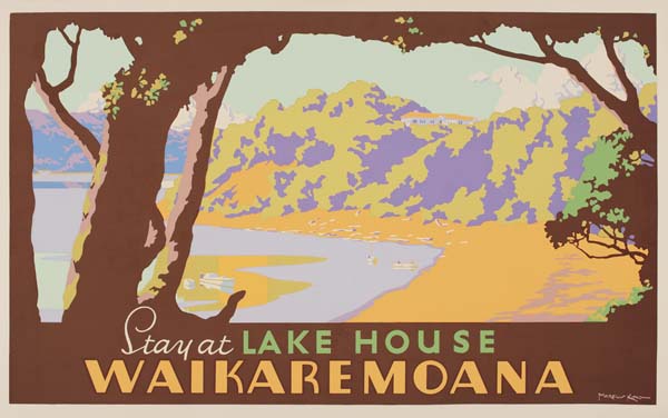 Stay at Lake House Waikaremoana, shoreline