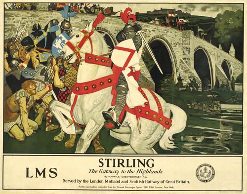 LMS, Stirling, white horse