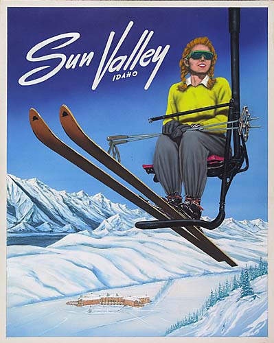 Sun Valley Idaho, ski lift