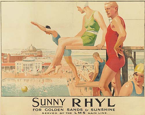 Sunny Rhyl, swimmers