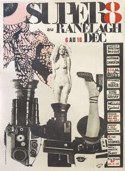 Super 8 Au Ranelagh, nude woman