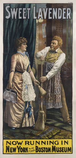 Sweet Lavender, Now Running in New York, long poster