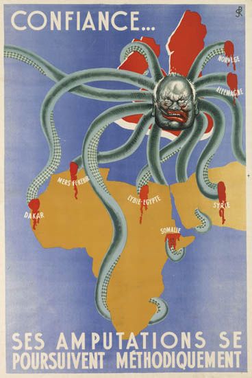 Ses Amputations se Poursuivent, map, octopus