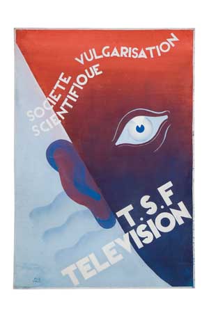 TSF Television, red faced man